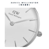 Daniel Wellington Classic Petite Reading White Dial Black Leather Strap Watch For Women - DW00100185 Authentic Buy Shop Now