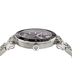 Versace Greca Sport Quartz Black Dial Silver Steel Strap Watch For Men - VEZ300321 Authentic Buy Shop Now