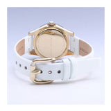 Marc Jacobs Blade White Dial White Leather Strap Watch for Women - MBM1098 Authentic Buy Shop Now