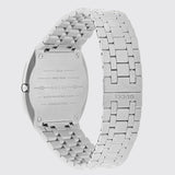 Gucci 25H Quartz Diamonds Silver Dial Silver Steel Strap Watch for Women - YA163401 Authentic Buy Shop Now