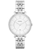 Fossil Jacqueline White Dial Silver Steel Strap Watch for Women - ES3698 Authentic Buy Shop Now