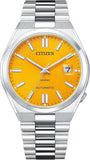 Citizen Tsuyosa Automatic Yellow Dial Silver Steel Strap Watch for Men - NJ0150-81Z Authentic Buy Shop Now