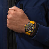Breitling Endurance Pro Black Dial Yellow Rubber Strap Watch for Men - X82310A41B1S1 Authentic Buy Shop Now