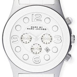 Marc Jacobs Pelly White Dial White Silicone Strap Watch for Women - MBM2565 Authentic Buy Shop Now