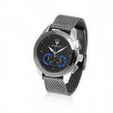 Maserati Traguardo Chronograph Black Dial Mesh Bracelet Watch For Men - R8873612006 Authentic Buy Shop Now