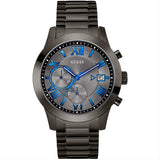 Guess Atlas Quartz Grey Dial Grey Steel Strap Watch For Men - W0668G2 Authentic Buy Shop Now