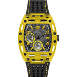 Guess Phoenix Chronograph Black Dial Black Rubber Strap Watch for Men - GW0499G2 Authentic Buy Shop Now