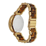 Michael Kors Parker Chronograph Gold Dial Two Tone Steel Strap Watch for Women - MK6109 Authentic Buy Shop Now