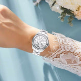 Coach Preston White Dial White Steel Strap Watch for Women - 14503464 Authentic Buy Shop Now