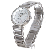Coach Sports Crystals Silver Dial Silver Steel Strap Watch for Women - 14502194 Authentic Buy Shop Now