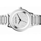 Michael Kors Kinley Diamond Pave Silver Dial Silver Steel Strap Watch for Women - MK5996 Authentic Buy Shop Now