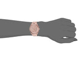 Michael Kors Briar Quartz Rose Gold Dial Rose Gold Steel Strap Watch For Women - MK6465 Authentic Buy Shop Now