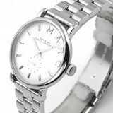 Marc Jacobs Baker White Dial Silver Steel Strap Watch for Women - MBM3242 Authentic Buy Shop Now