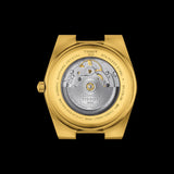 Tissot PRX Powermatic 80 Gold Dial Gold Steel Strap Watch for Men - T137.407.33.021.00 Authentic Buy Shop Now