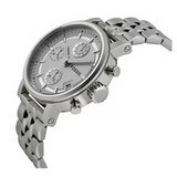 Fossil Boyfriend Chronograph Silver Dial Silver Steel Strap Watch for Women - ES2198 Authentic Buy Shop Now