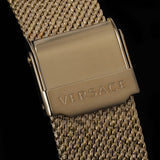 Versace Meander Greca White Dial Gold Mesh Bracelet Watch for Women - VELW00820 Authentic Buy Shop Now