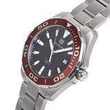 Tag Heuer Aquaracer Black Dial Silver Steel Strap Watch for Men - WAY101B.BA0746 Authentic Buy Shop Now