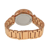 Michael Kors Parker Purple Dial Rose Gold Steel Strap Watch for Women - MK6169 Authentic Buy Shop Now