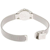 Calvin Klein Minimal White Dial Silver Mesh Bracelet Watch for Women - K3M2312Y Authentic Buy Shop Now