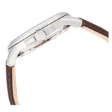 Fossil Grant Automatic White Dial Brown Leather Strap Watch for Men - ME3052 Authentic Buy Shop Now