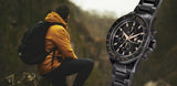 Maserati SFIDA Chronograph Black Dial Black Steel Strap Watch For Men - R8873640011 Authentic Buy Shop Now