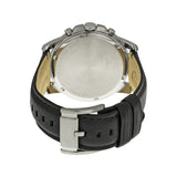 Fossil Grant Chronograph Blue Dial Black Leather Strap Watch for Men - FS4990 Authentic Buy Shop Now