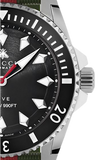 Gucci Dive Automatic Black Dial Two Tone Rubber Strap Watch for Men - YA136349 Authentic Buy Shop Now