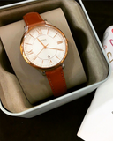 Fossil Jacqueline White Dial Brown Leather Strap Watch for Women - ES3842 Authentic Buy Shop Now