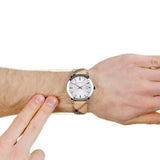 Burberry The City Silver Dial Brown Leather Strap Watch for Women - BU9025 Authentic Buy Shop Now