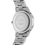Daniel Wellington Iconic Link White Dial Silver Steel Strap Watch for Women - DW00100203 Authentic Buy Shop Now