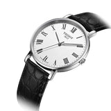 Tissot Everytime Medium White Dial Black Leather Strap Watch For Men - T109.410.16.033.01 Authentic Buy Shop Now