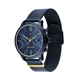 Tommy Hilfiger Blake Quartz Blue Dial Blue Mesh Bracelet Watch for Men - 1782305 Authentic Buy Shop Now