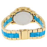 Michael Kors Ritz Gold Dial Two Tone Steel Strap Watch for Women - MK6328 Authentic Buy Shop Now