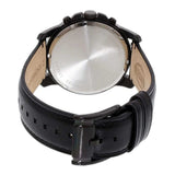 Fossil Grant Chronograph Black Dial Black Leather Strap Watch for Men - FS5132 Authentic Buy Shop Now