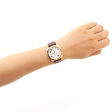 Marc Jacobs Mandy White Dial Brown Leather Strap Watch for Women - MJ1598 Authentic Buy Shop Now