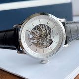 Maserati Epoca Automatic Skeleton Mechanical Silver Dial Watch For Men - R8821118003 Authentic Buy Shop Now