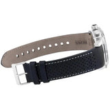 Hugo Boss Rafale Chronograh Quartz White Dial Black Leather Strap Watch For Men - HB1513403 Authentic Buy Shop Now