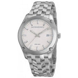 Burberry Heritage Check White Dial Silver Steel Strap Watch for Women - BU1853 Authentic Buy Shop Now