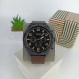 Fossil Brox Multifunction Brown Dial Brown Leather Strap Watch for Men - BQ2802 Authentic Buy Shop Now