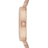 Emporio Armani Kappa White Mother of Pearl Dial Pink Leather Strap Watch For Women - AR2512 Authentic Buy Shop Now