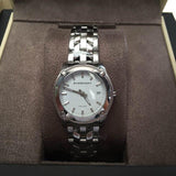 Burberry Heritage Check White Dial Silver Steel Strap Watch for Women - BU1853 Authentic Buy Shop Now