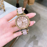 Michael Kors Parker Gold Dial Two Tone Steel Strap Watch for Women - MK6326 Authentic Buy Shop Now