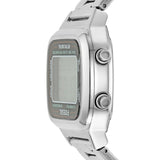 Fossil Retro Digital Silver Dial Silver Steel Strap Watch for Men - FS5844 Authentic Buy Shop Now
