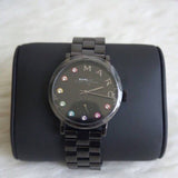 Marc Jacobs Baker Black Dial Black Steel Strap Watch for Women - MBM3425 Authentic Buy Shop Now
