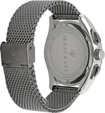 Maserati Traguardo Chronograph Black Dial Mesh Bracelet Watch For Men - R8873612006 Authentic Buy Shop Now