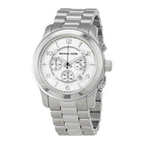 Michael Kors Runway Silver Dial Silver Steel Strap Watch for Men- MK8086 Authentic Buy Shop Now