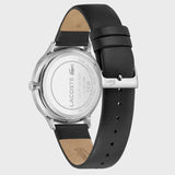 Lacoste Vienna Black Dial Balck Leather Strap Watch for Men - 2011074 Authentic Buy Shop Now