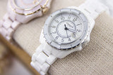 Coach Preston White Dial White Steel Strap Watch for Women - 14503462 Authentic Buy Shop Now
