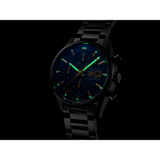 Tag Heuer Carrera Automatic Chronograph Blue Dial Silver Steel Strap Watch for Men - CBK2115.BA0715