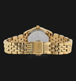 Michael Kors Lexington Quartz Pink Dial Gold Steel Strap Watch For Women - MK3270 Authentic Buy Shop Now